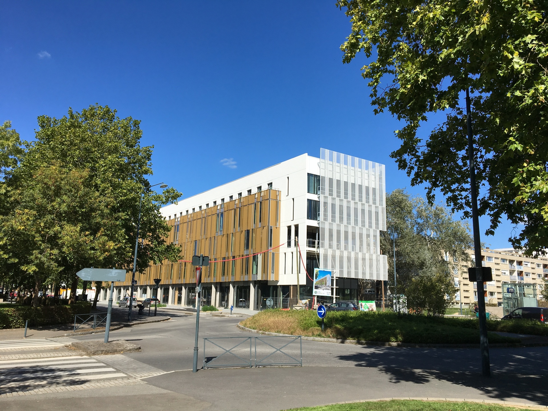 Construction de l’immeuble de bureaux Le Quadri — Rennes (35)